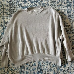 Free People easy street tunic sweater